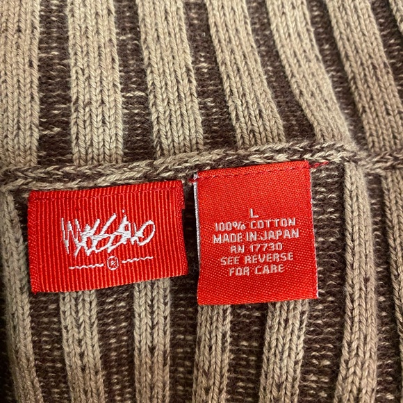 Massimo turtle neck knit sweater Thermal| Size L - Picture 3 of 13